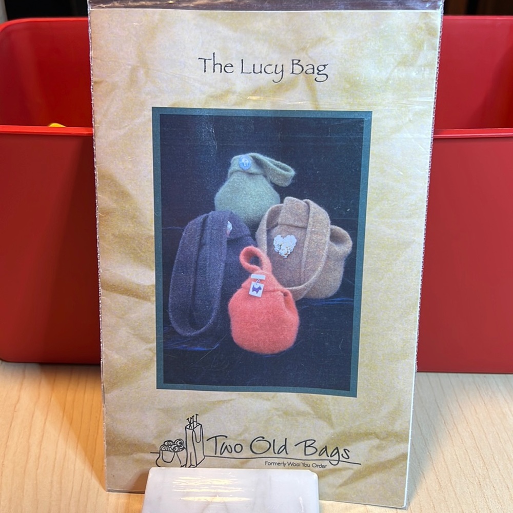 Two Old Bags felted pattern bundle